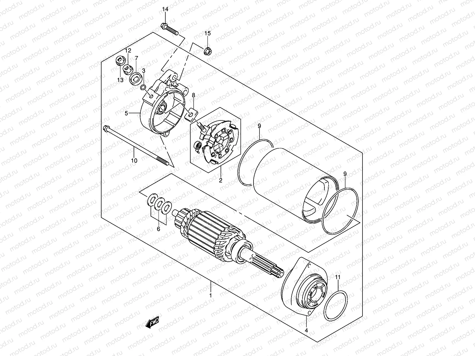 STARTING MOTOR