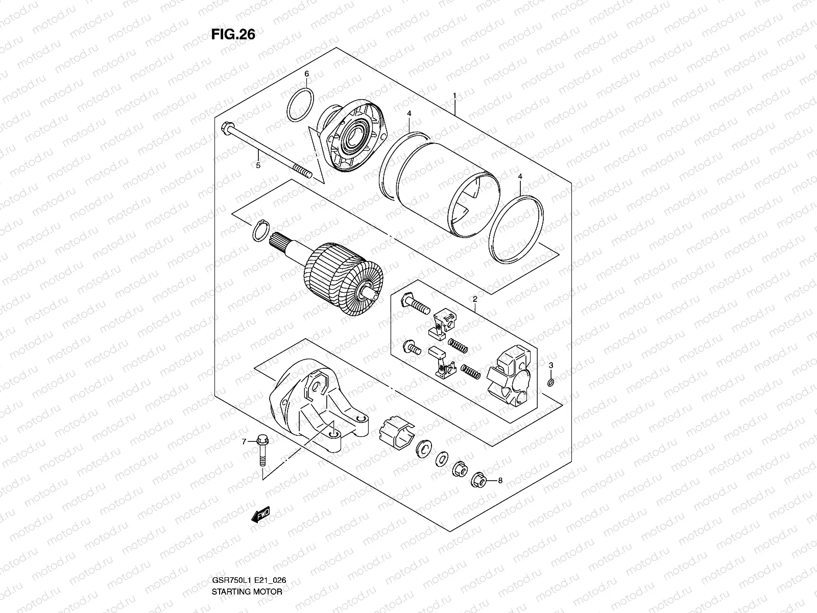 STARTING MOTOR
