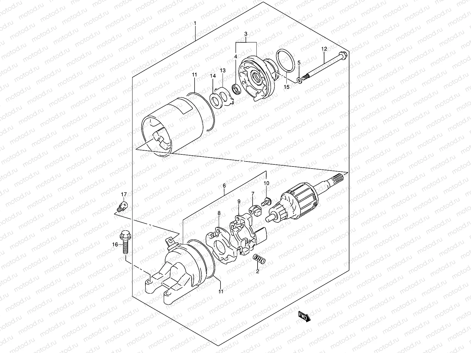 STARTING MOTOR