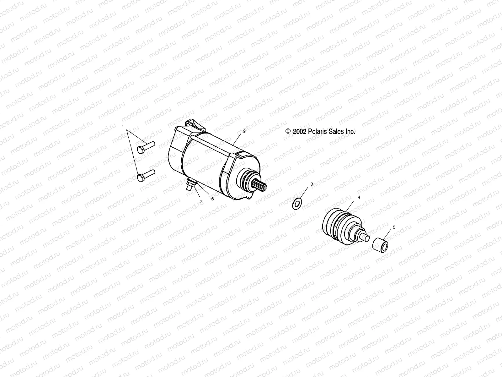 STARTING MOTOR - A03CH68AA/AC/AF/AH/AL (4975557555D14) | STARTING MOTOR - A03CH68AA/AC/AF/AH/AL (4975557555D14)