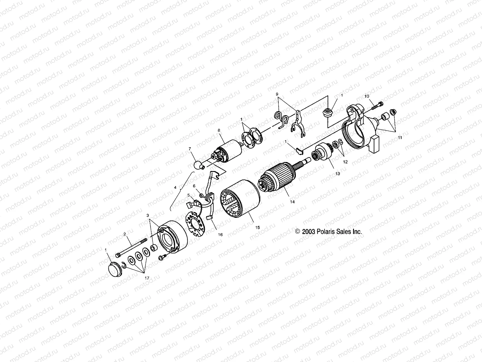 STARTING MOTOR - A04RB63AA (4989328932D04) | STARTING MOTOR - A04RB63AA (4989328932D04)
