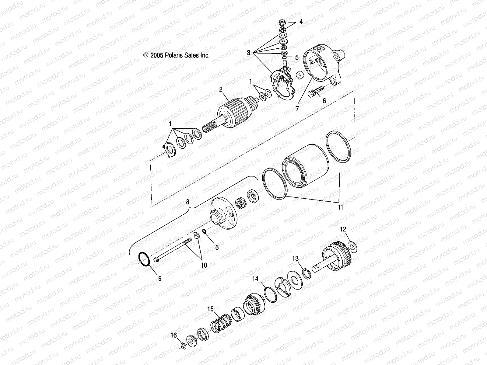 STARTING MOTOR - A06CD32AA/AB/AC (4999201699920169D07) | STARTING MOTOR - A06CD32AA/AB/AC (4999201699920169D07)