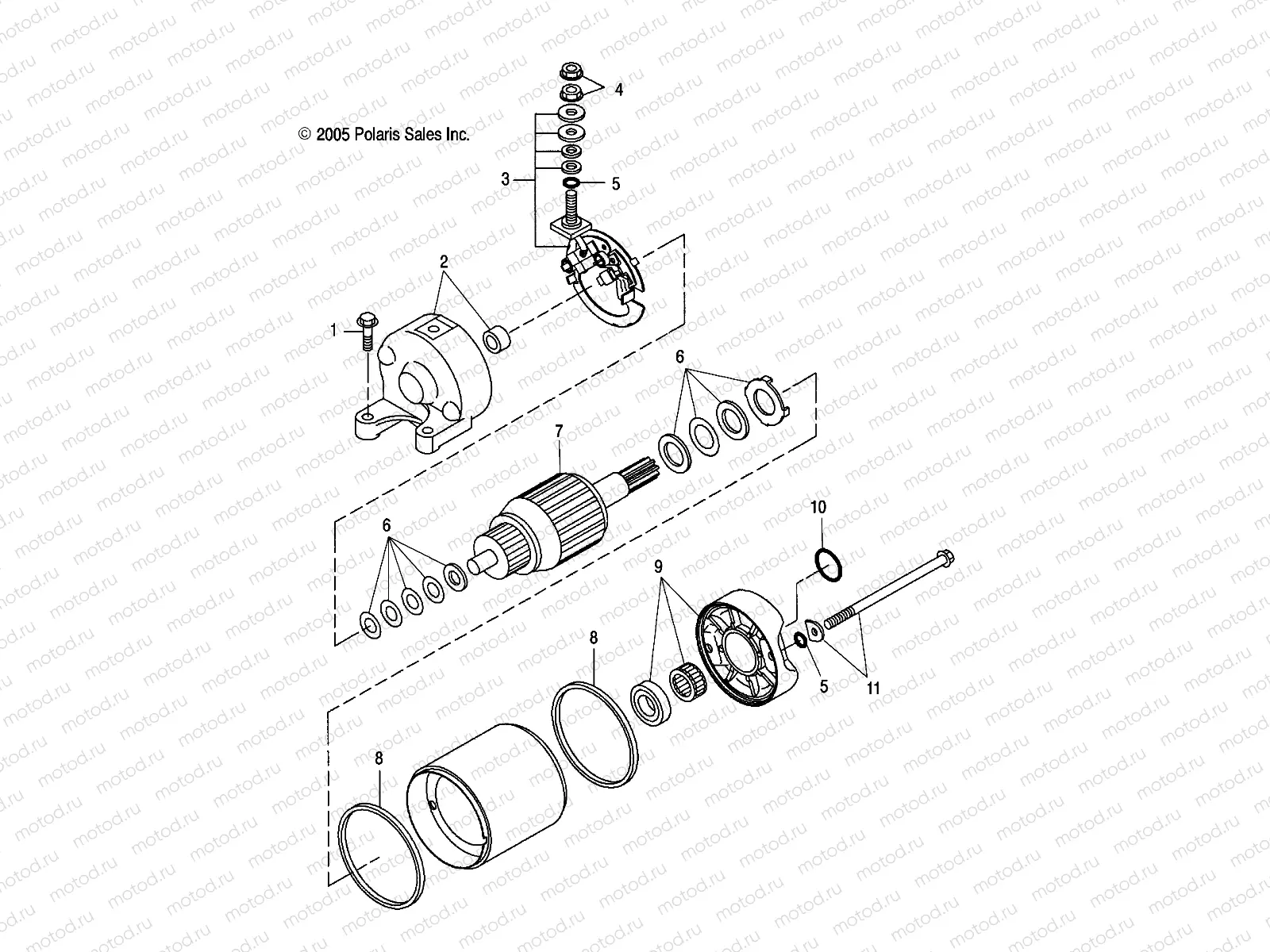 STARTING MOTOR - A06GP50AA (4999201899920189D04) | STARTING MOTOR - A06GP50AA (4999201899920189D04)