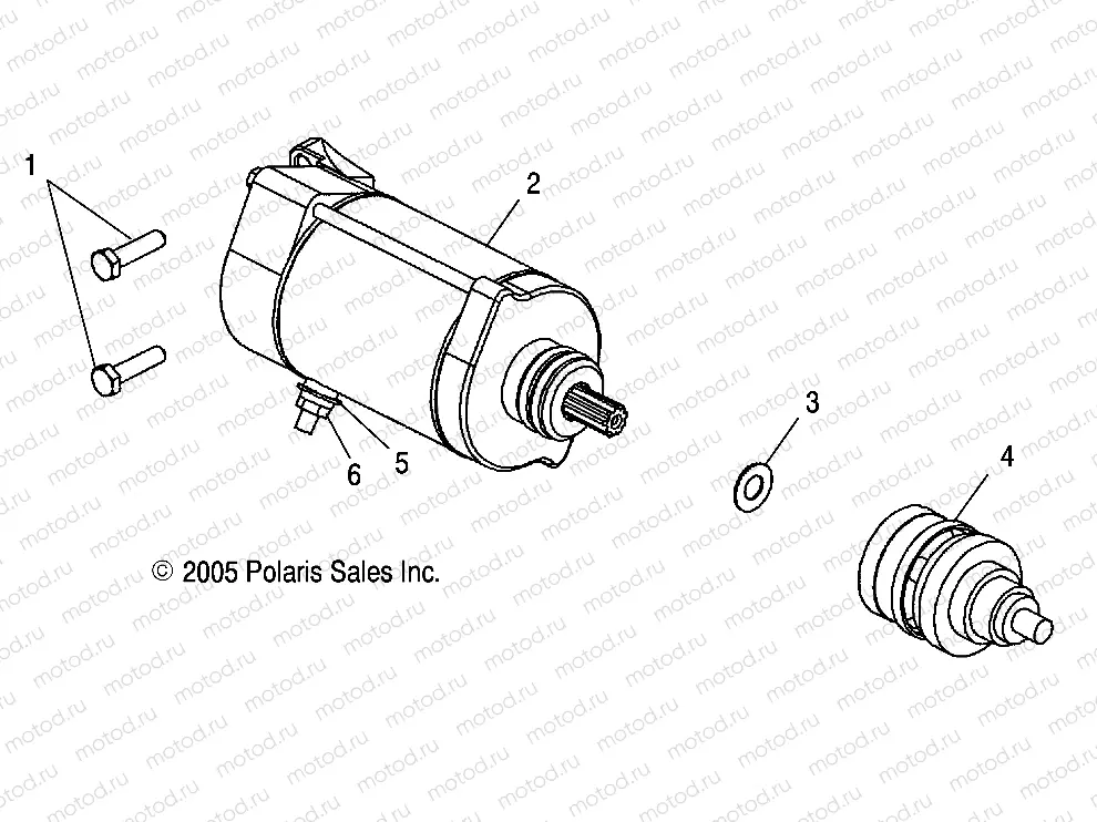 STARTING MOTOR - A06MH68AA/AD/AF (4999200179920017E02) | STARTING MOTOR - A06MH68AA/AD/AF (4999200179920017E02)