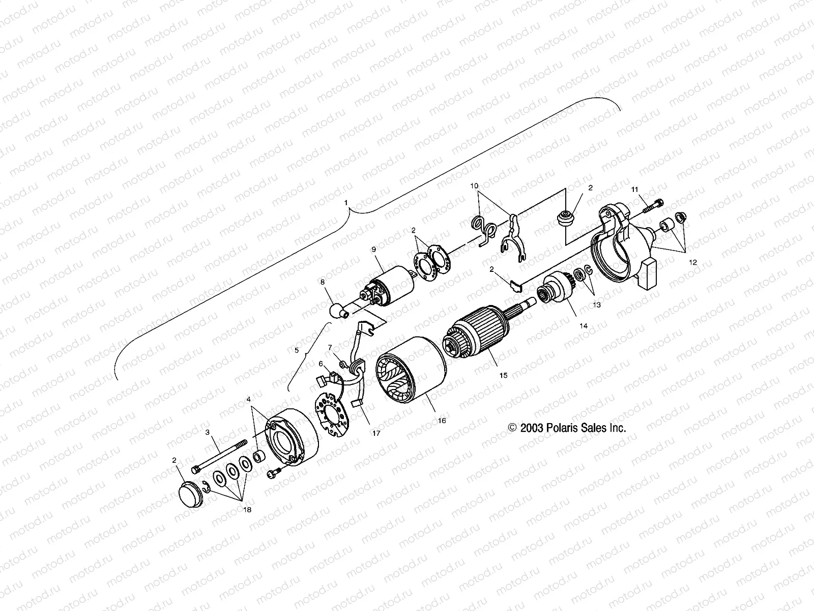 STARTING MOTOR - C11RB63AA/AB (4985628562D03) | STARTING MOTOR - C11RB63AA/AB (4985628562D03)