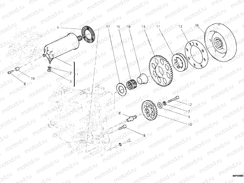 STARTING MOTOR » ELECTRIC STARTER