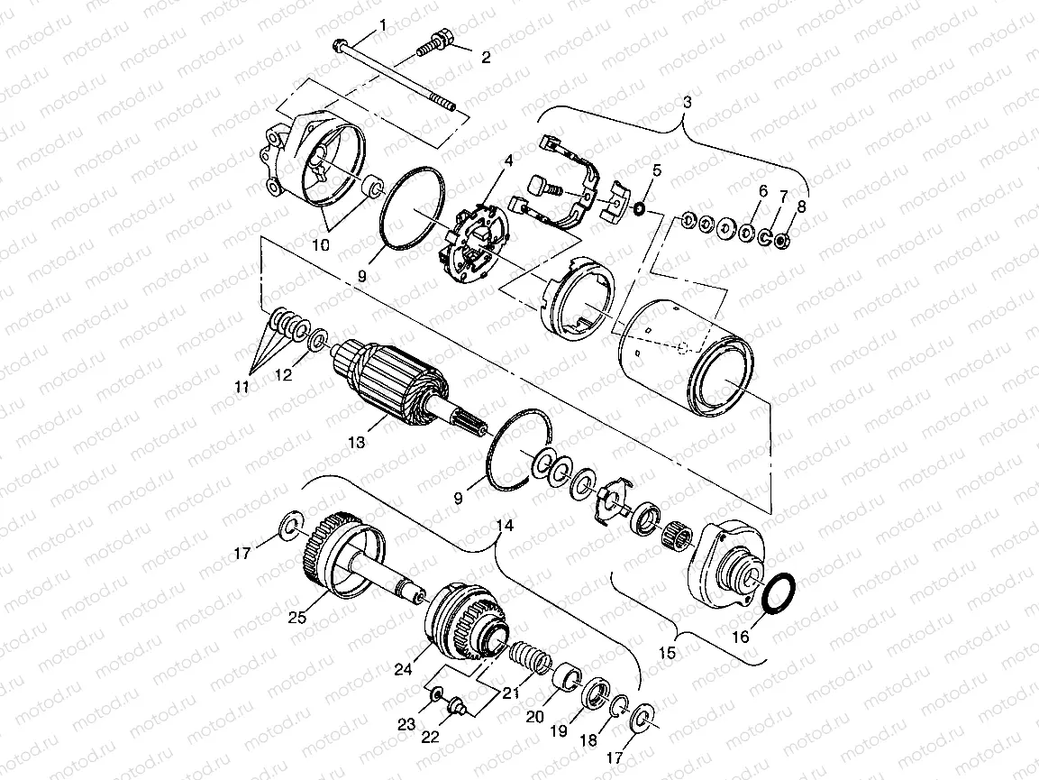STARTING MOTOR - I984573 (4946554655c006) | STARTING MOTOR - I984573 (4946554655c006)