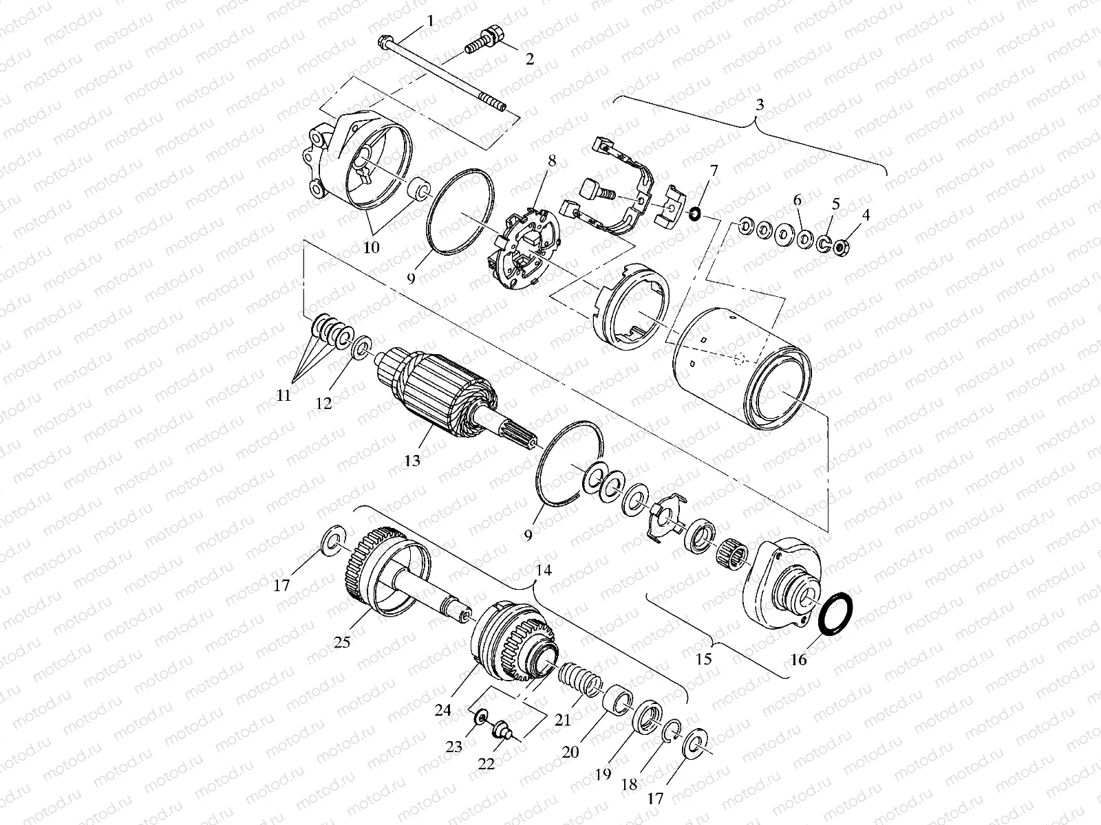 STARTING MOTOR - I994673 (4951335133c007) | STARTING MOTOR - I994673 (4951335133c007)