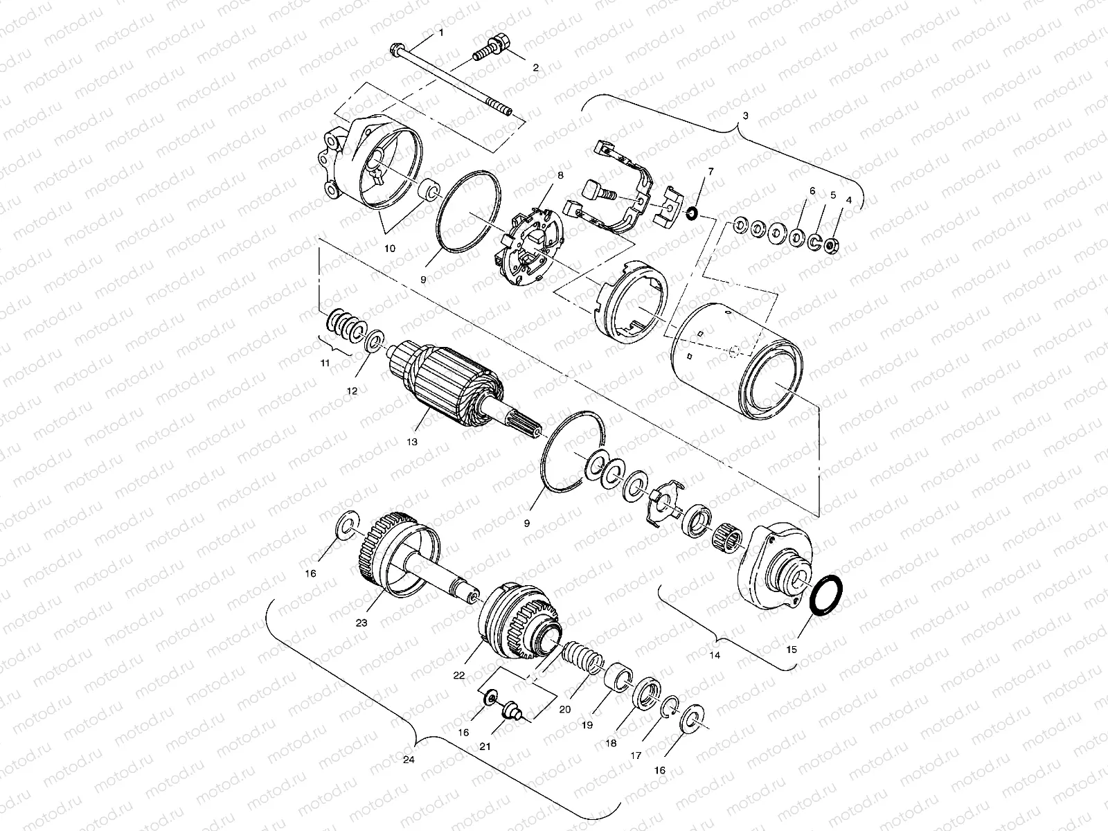 STARTING MOTOR - I994690 (4951365136c008) | STARTING MOTOR - I994690 (4951365136c008)