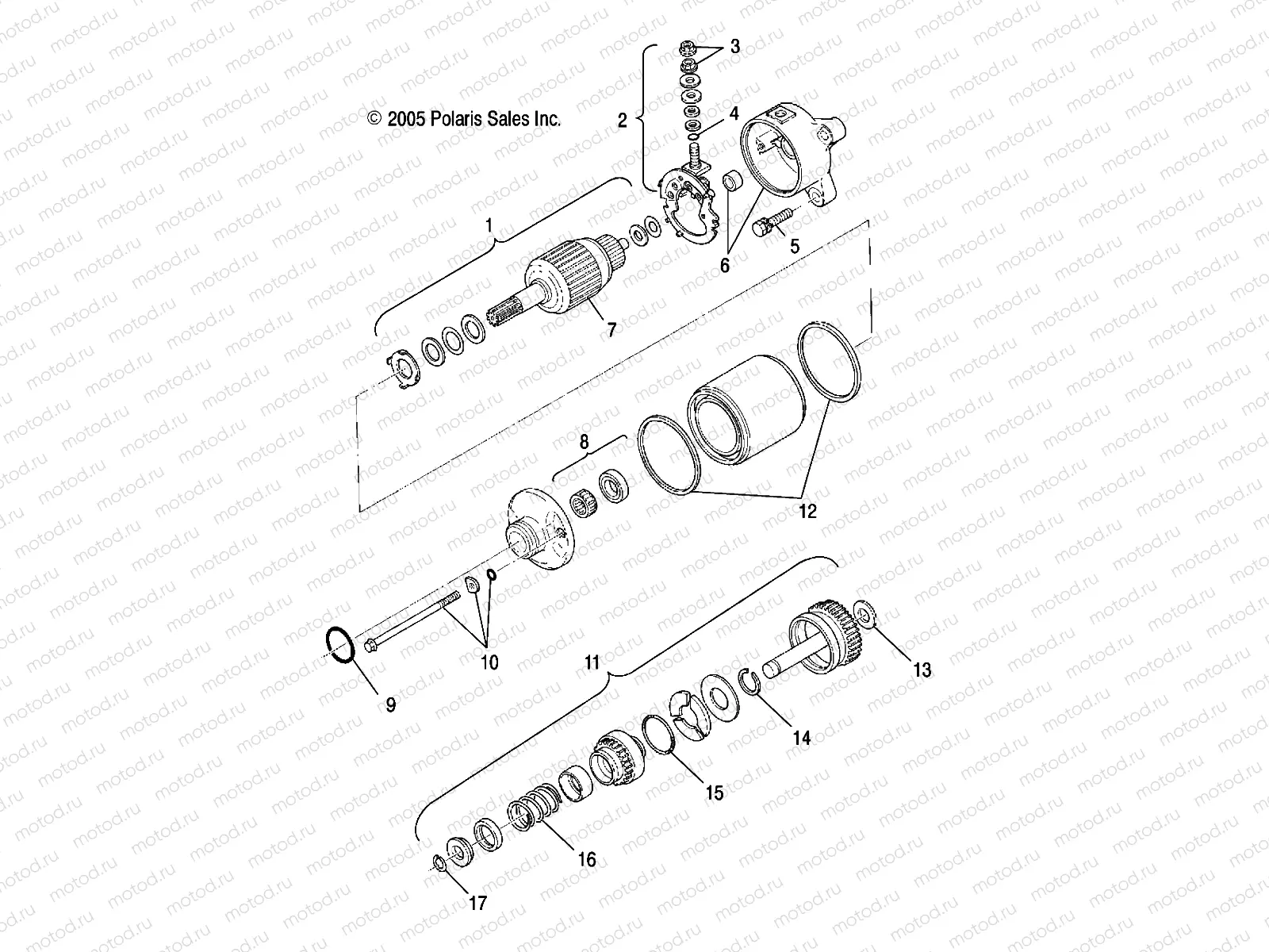 STARTING MOTOR - R06RB50AA/RD50AA (4999202119920211E05) | STARTING MOTOR - R06RB50AA/RD50AA (4999202119920211E05)