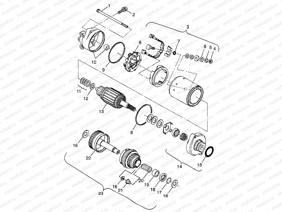 STARTING MOTOR SLTX B974590 and INTL. SLTX I974590 (4941214121C006) | STARTING MOTOR SLTX B974590 and INTL. SLTX I974590 (4941214121C006)