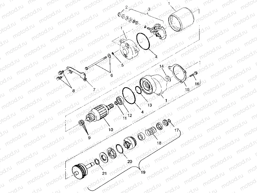 STARTING MOTOR SWEDISH 4x4 400L S948140 (4926912691D005) | STARTING MOTOR SWEDISH 4x4 400L S948140 (4926912691D005)