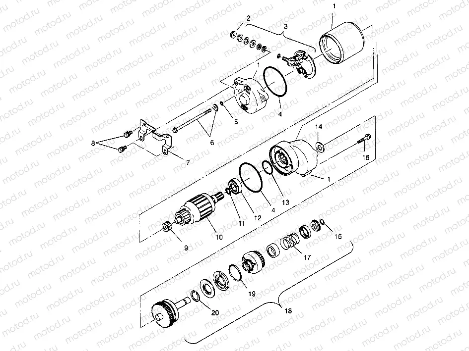 STARTING MOTOR - W948527 (4926822682C008) | STARTING MOTOR - W948527 (4926822682C008)