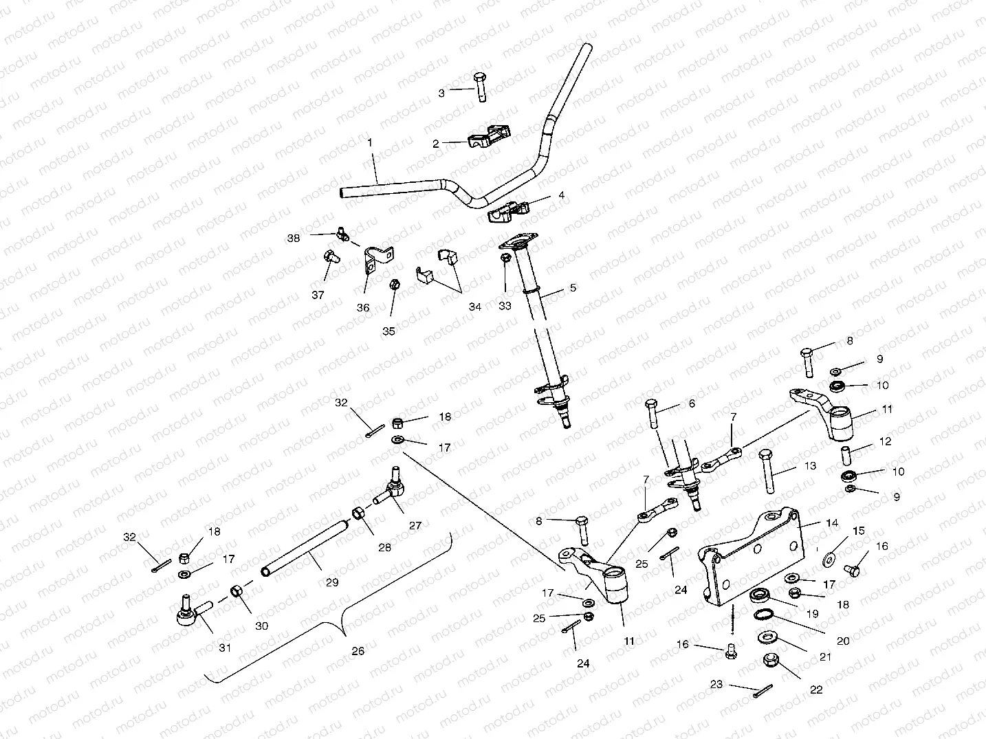 STEERING - A03GJ50AA/AB (4975767576B01) | STEERING - A03GJ50AA/AB (4975767576B01)