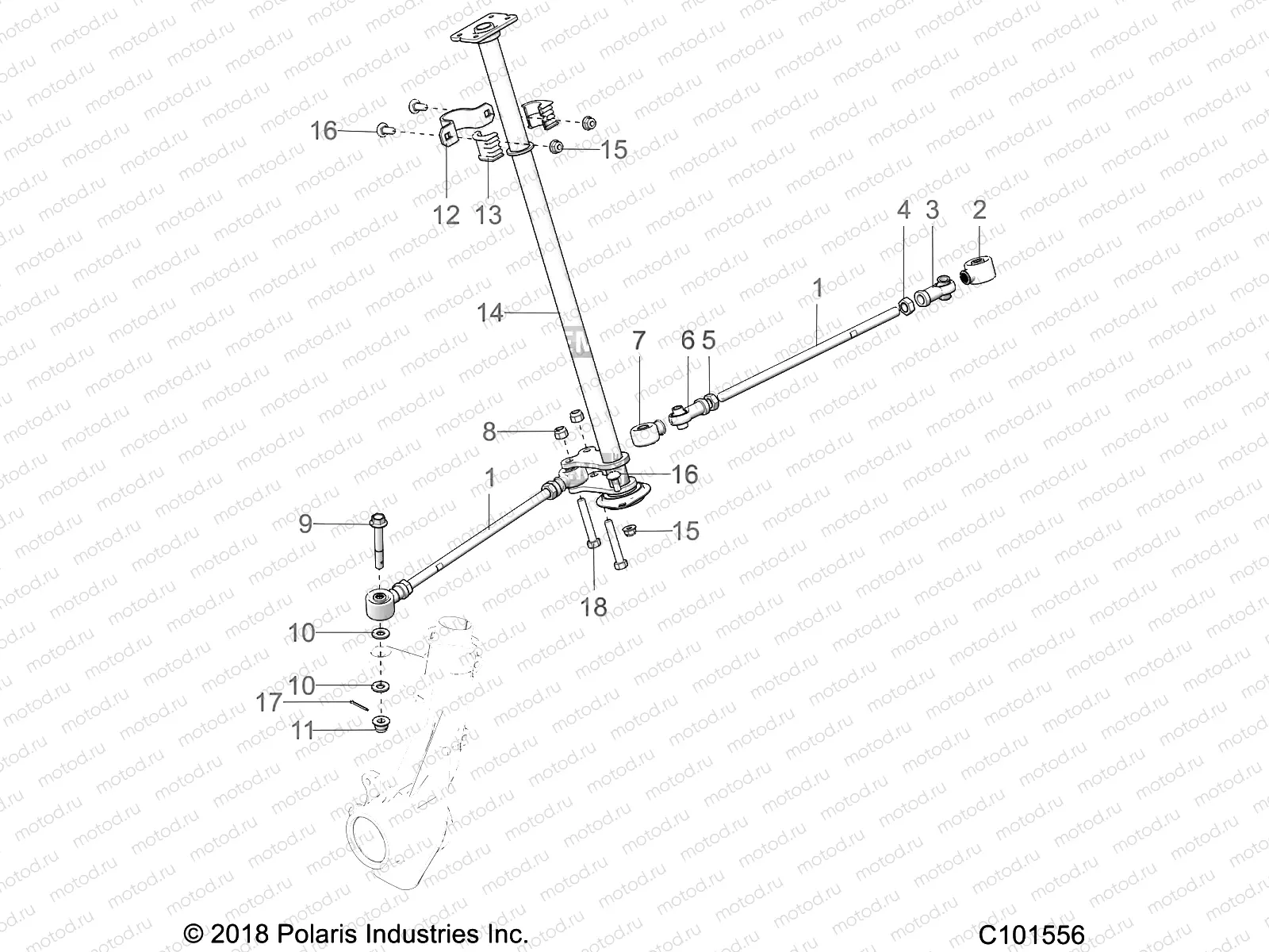 STEERING - A19SEA57F1/SEE57F1/SEE57F2 (C101576) | STEERING - A19SEA57F1/SEE57F1/SEE57F2 (C101576)