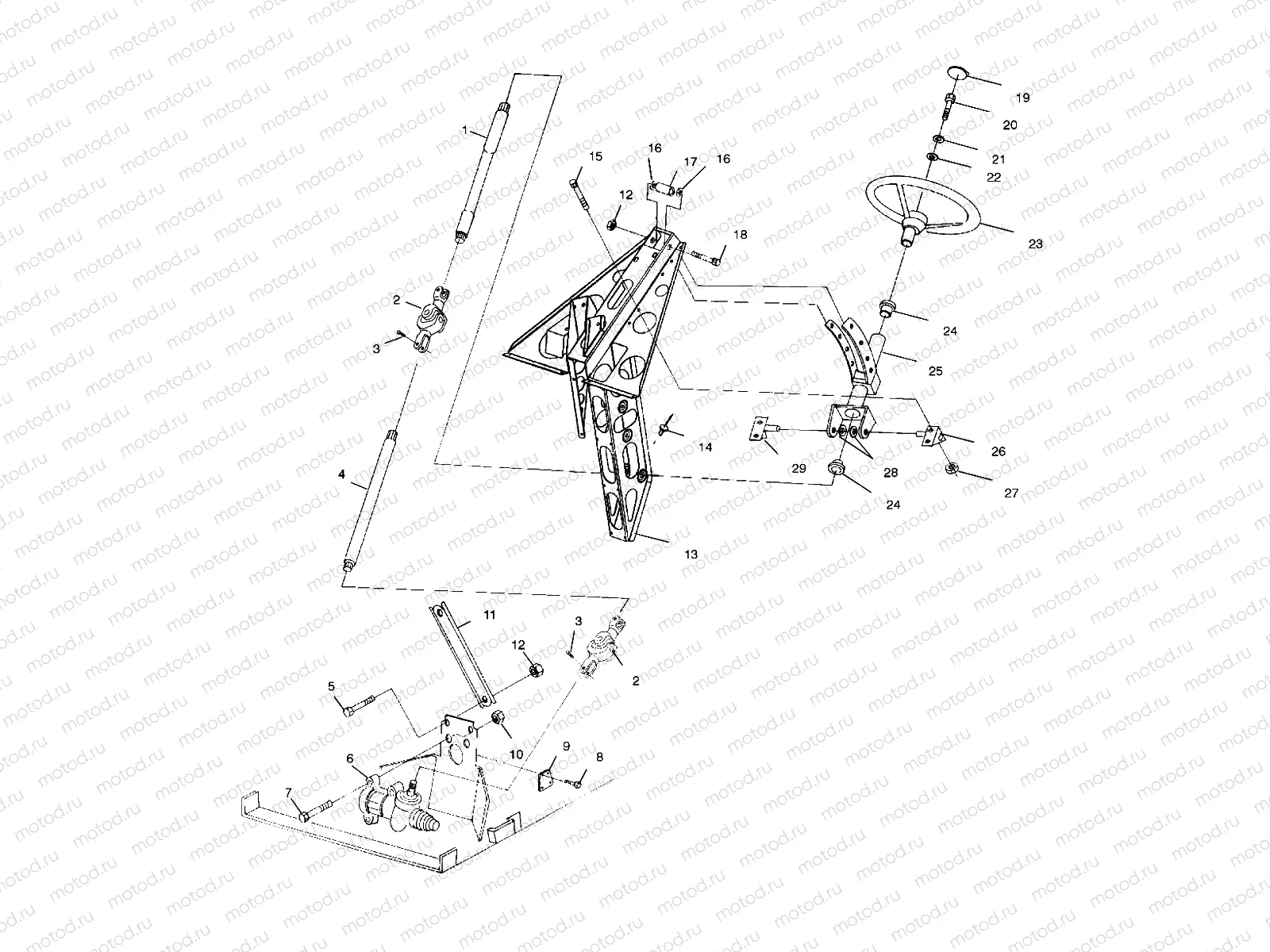 STEERING - A99RF50AA (4946494649B014) | STEERING - A99RF50AA (4946494649B014)