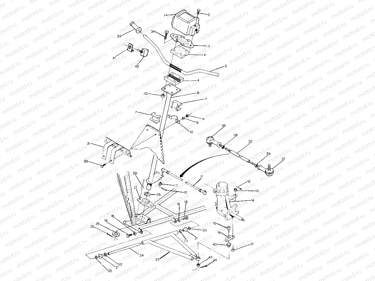 Steering Assembly (4915951595011A) | Steering Assembly (4915951595011A)
