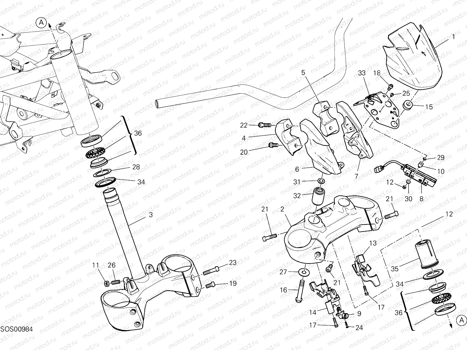 STEERING ASSEMBLY [MOD:DVL1260]