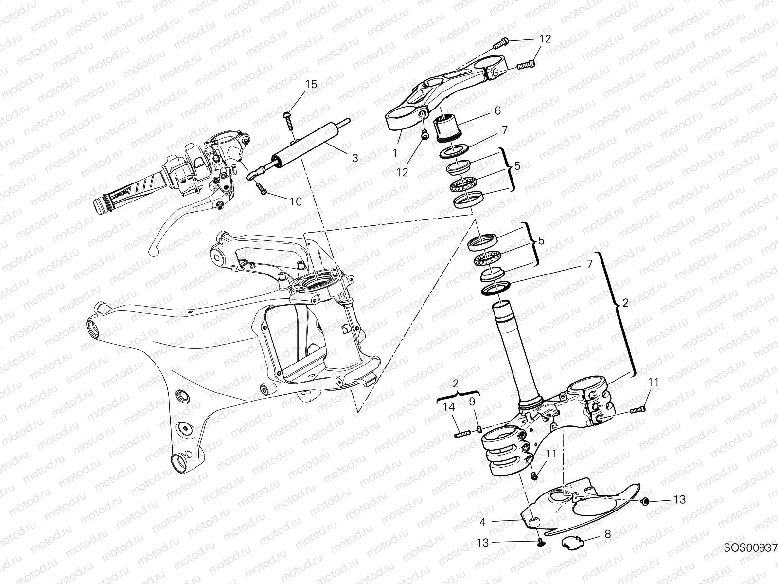 STEERING ASSEMBLY [MOD:PANV4]