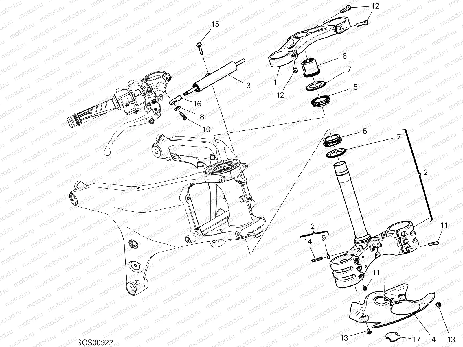 STEERING ASSEMBLY [MOD:PANV4]