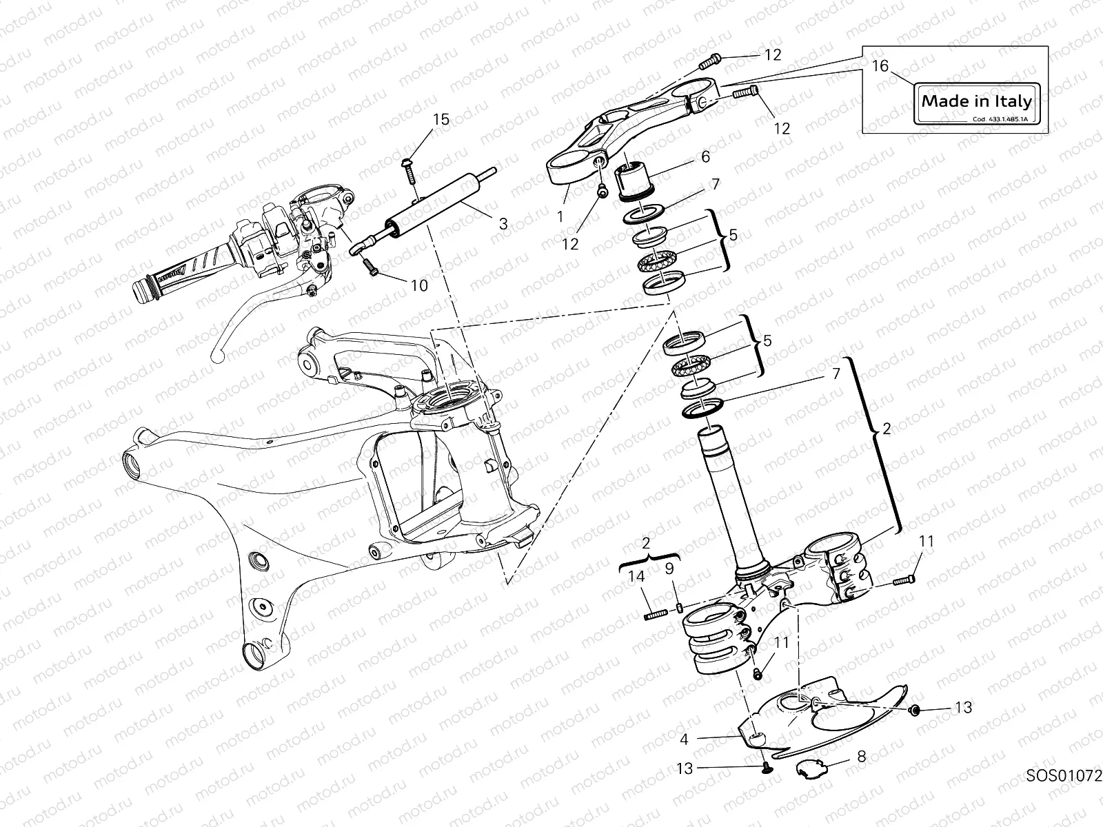 STEERING ASSEMBLY [MOD:PANV4;XST:ROK]