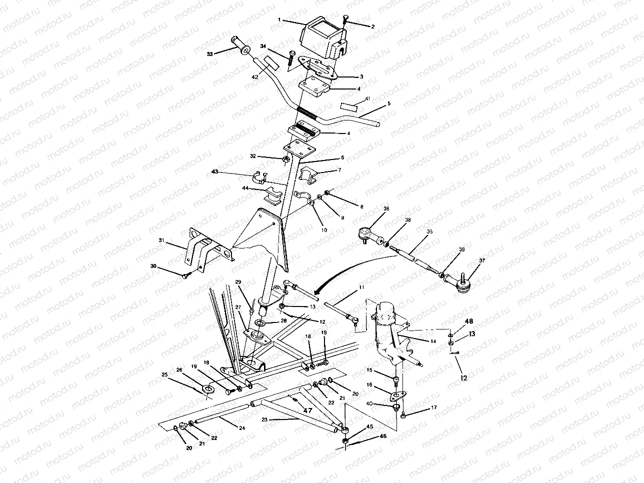 STEERING ASSEMBLY Trail Blazer / W927221 (4922852285011A) | STEERING ASSEMBLY Trail Blazer / W927221 (4922852285011A)