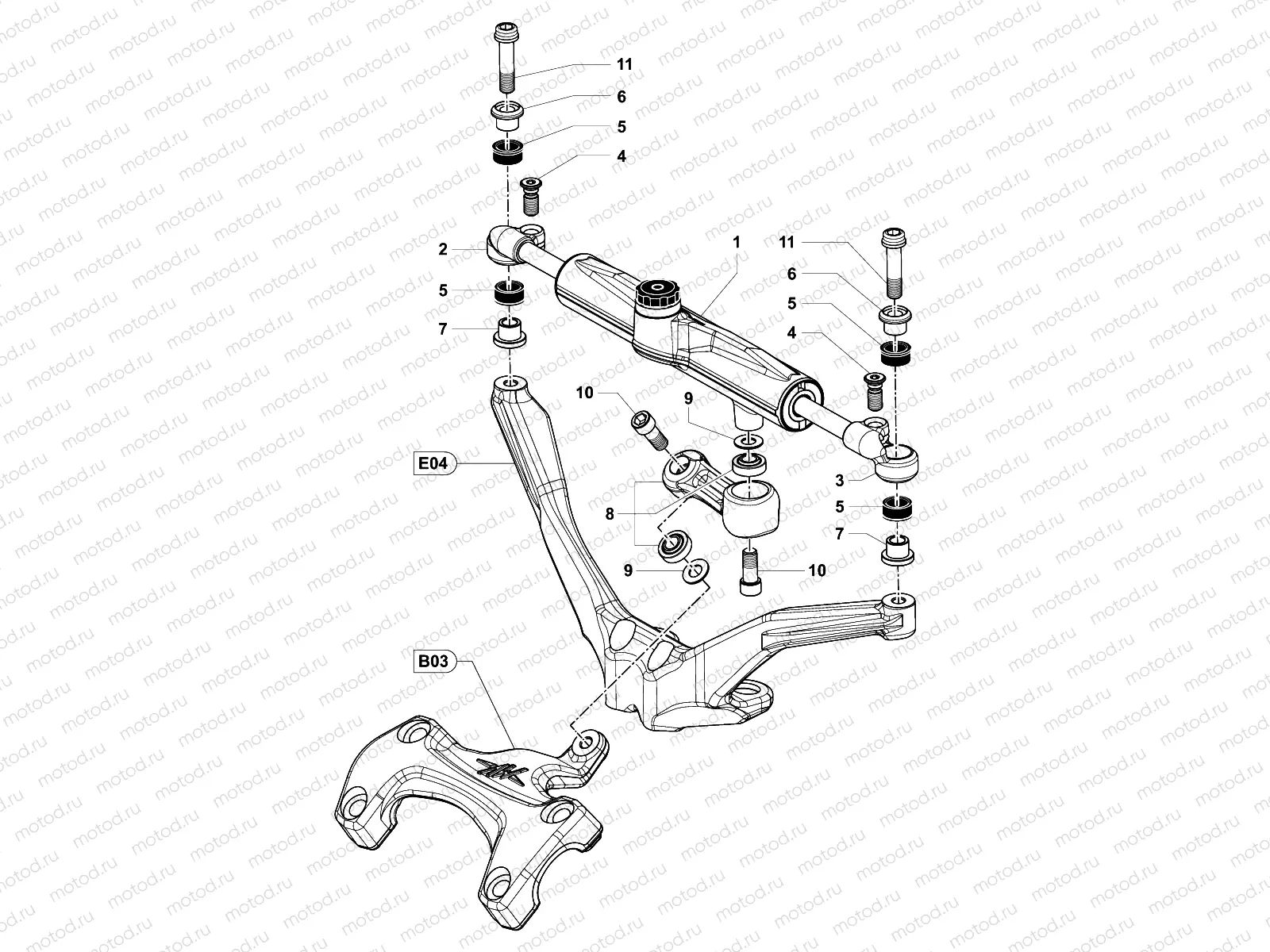 Steering Damper Assembly