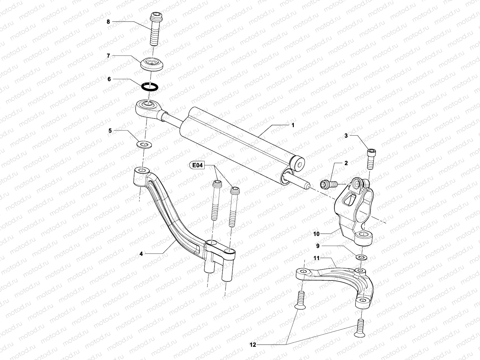 Steering Damper Assembly