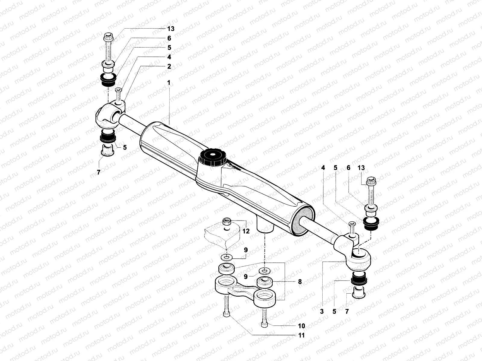 Steering Damper Assembly