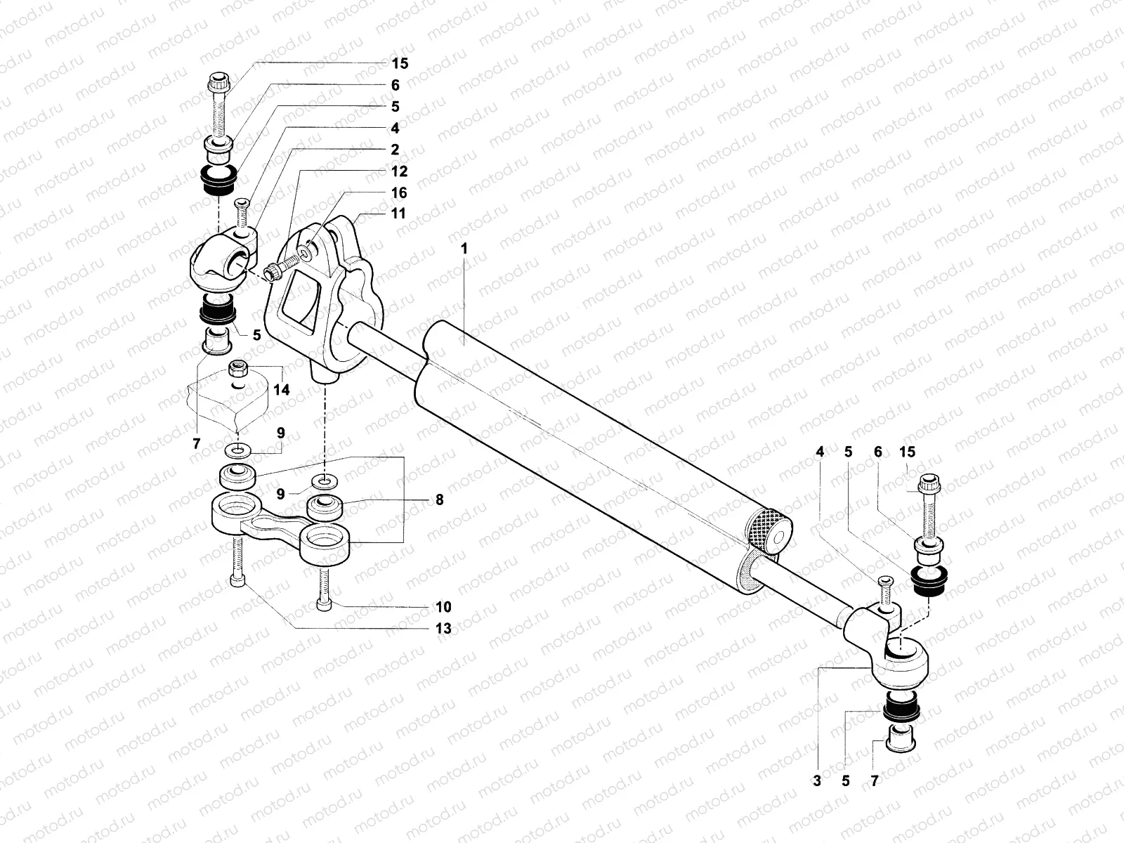 Steering Damper Assembly