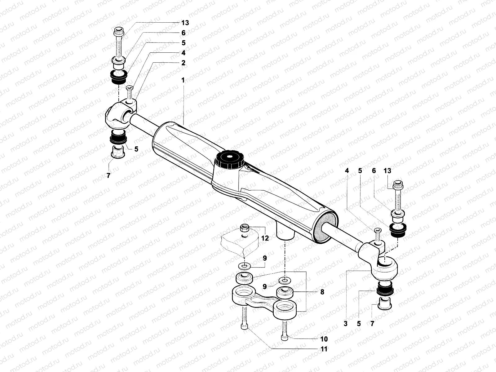 Steering Damper Assembly