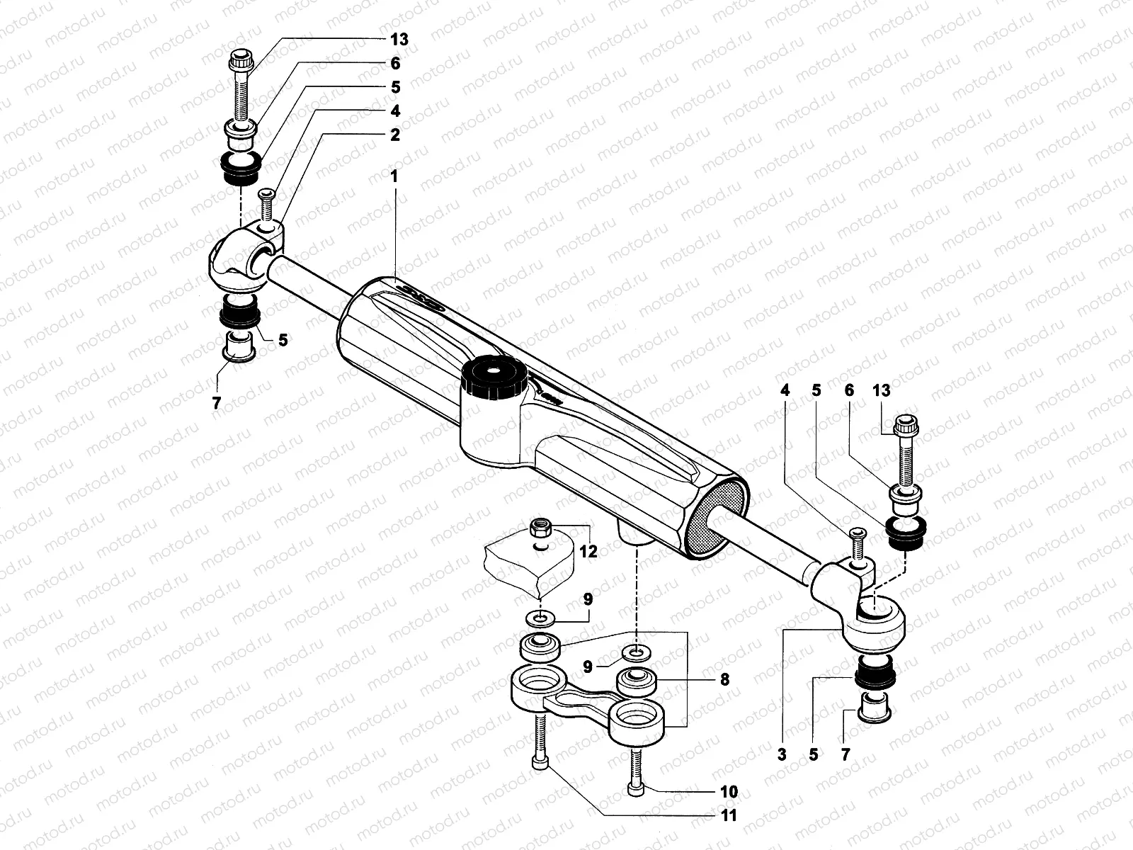 Steering Damper Assembly