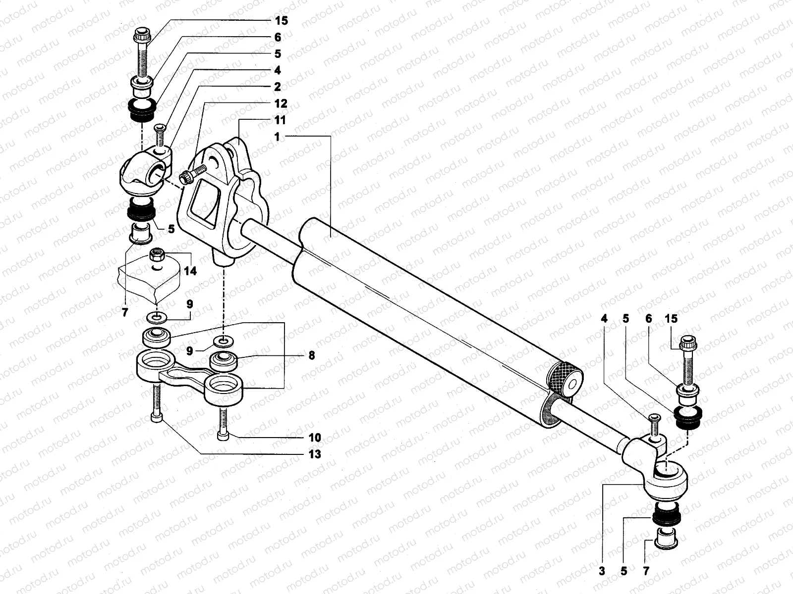 Steering Damper Assembly