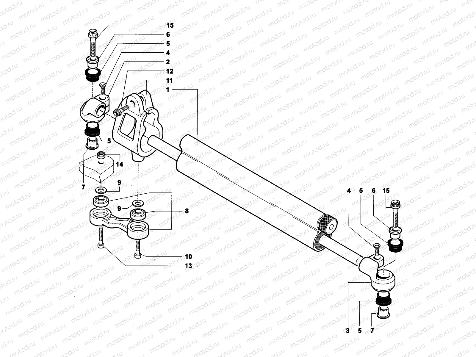Steering Damper Assembly