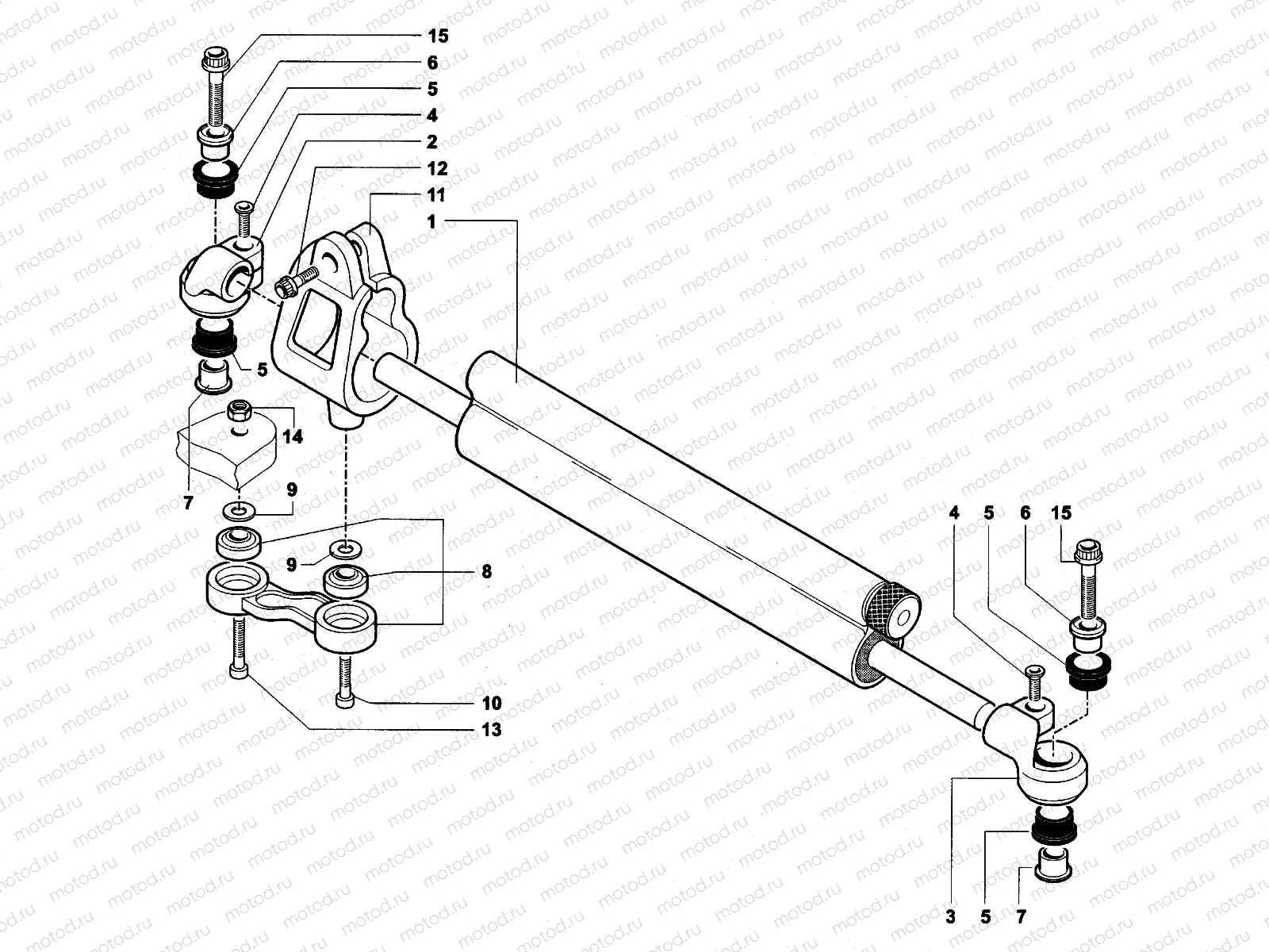 Steering Damper Assembly