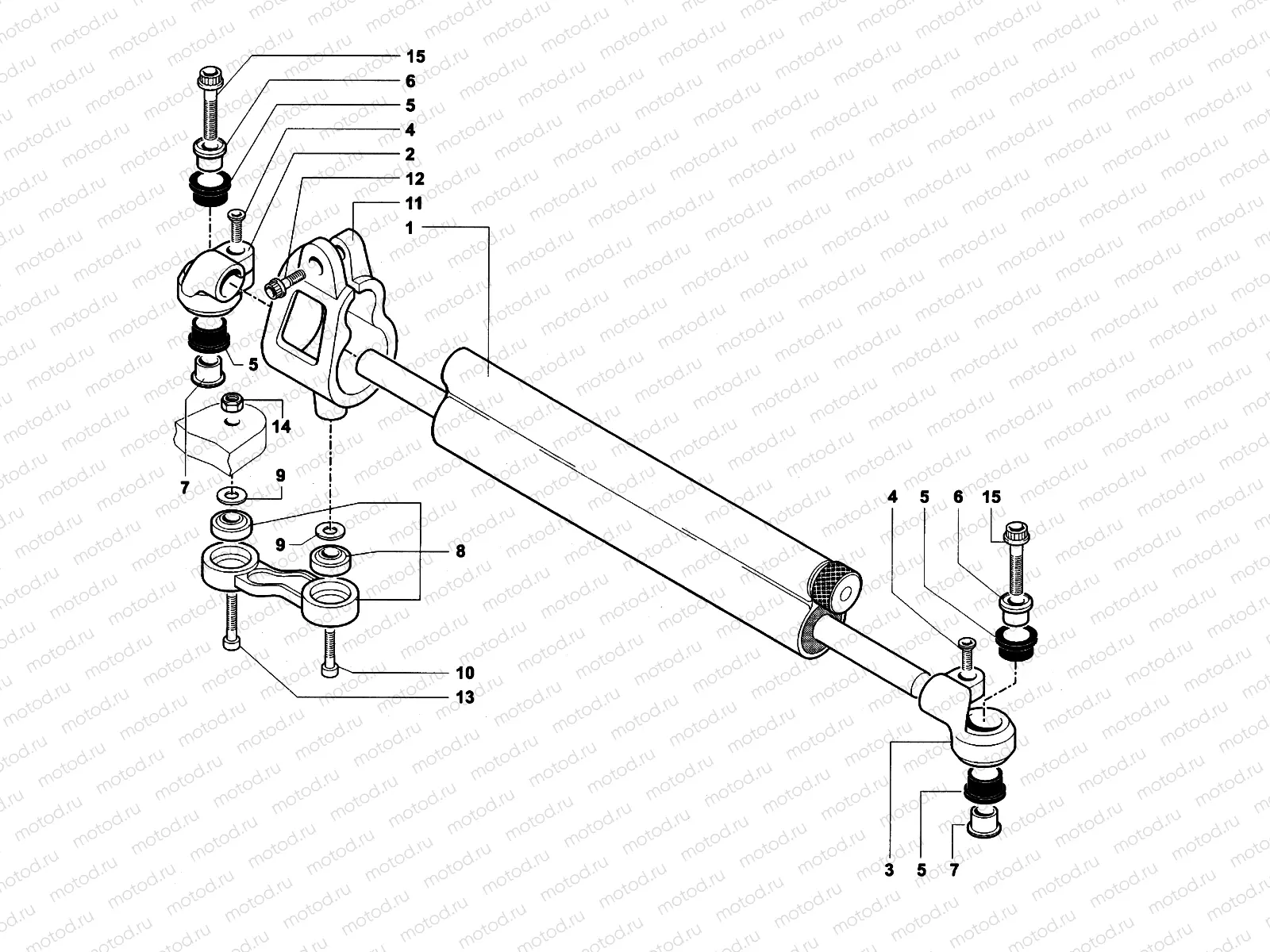Steering Damper Assembly