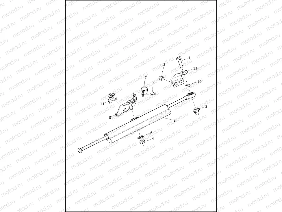 STEERING DAMPER - FLRT