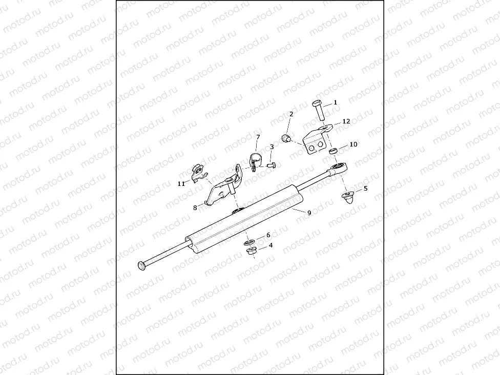 STEERING DAMPER - FLRT