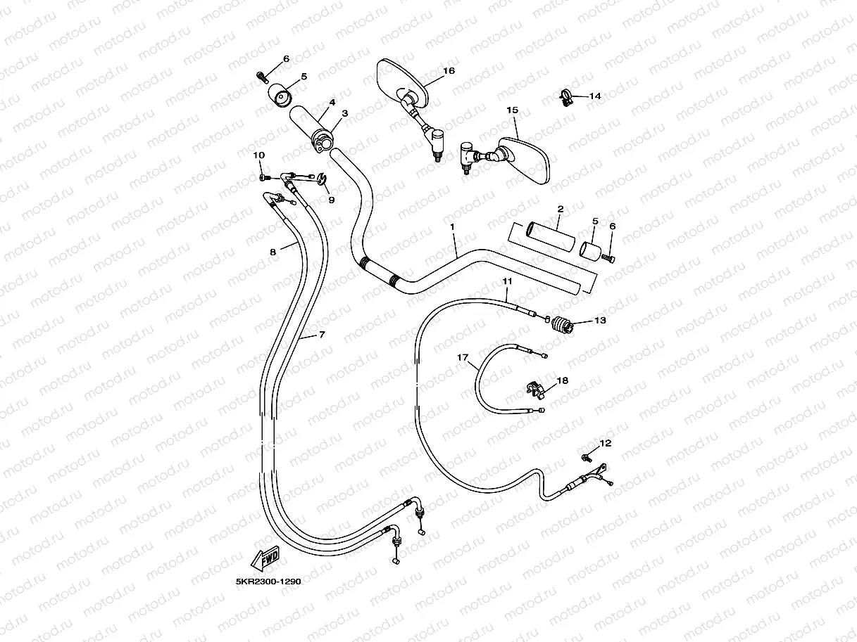 STEERING HANDLE & CABLE
