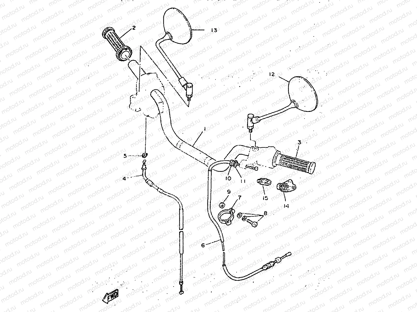 STEERING HANDLE & CABLE