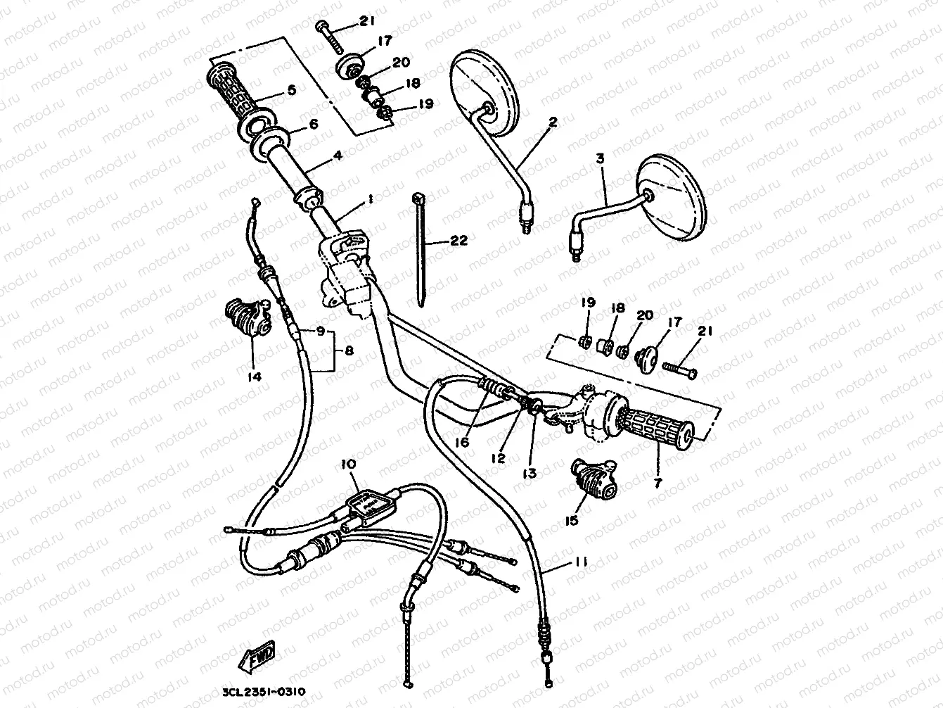 STEERING HANDLE & CABLE