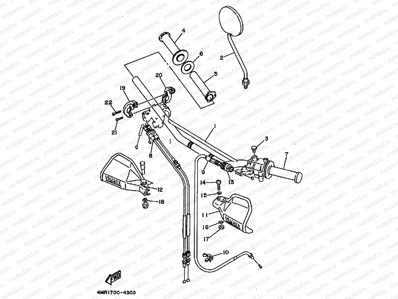STEERING HANDLE & CABLE