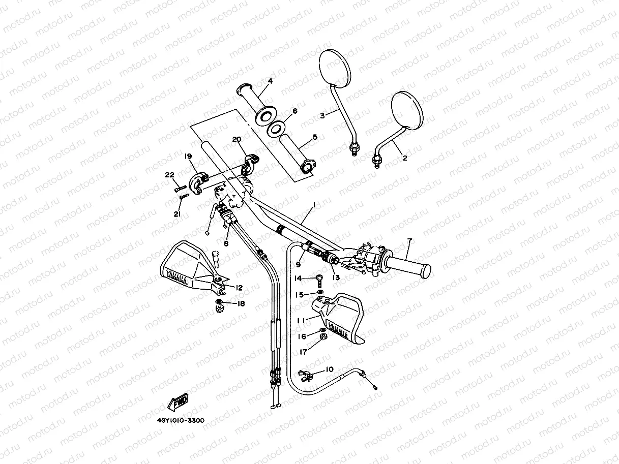 STEERING HANDLE & CABLE