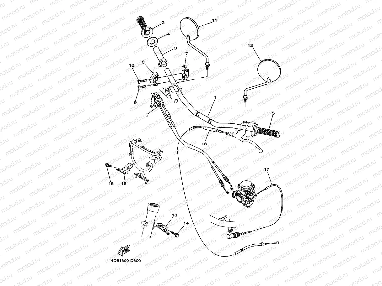 STEERING HANDLE & CABLE