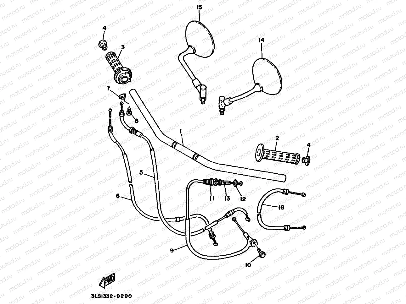 STEERING HANDLE & CABLE