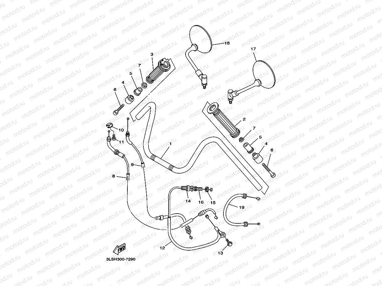 STEERING HANDLE & CABLE