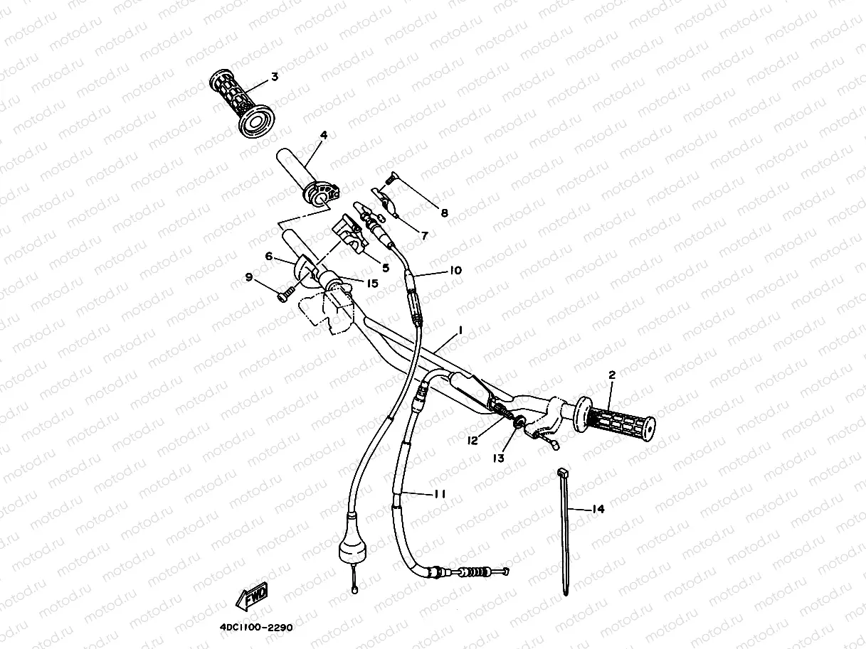 STEERING HANDLE & CABLE