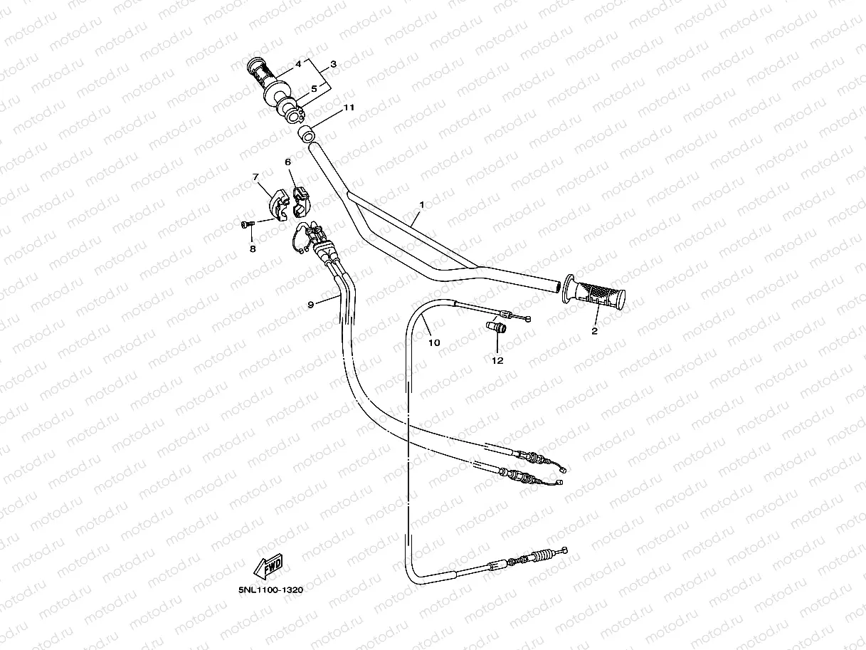 STEERING HANDLE & CABLE