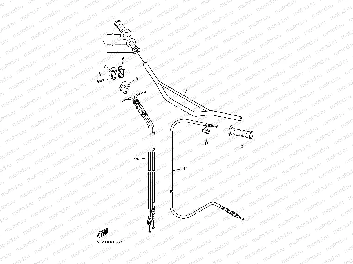 STEERING HANDLE & CABLE