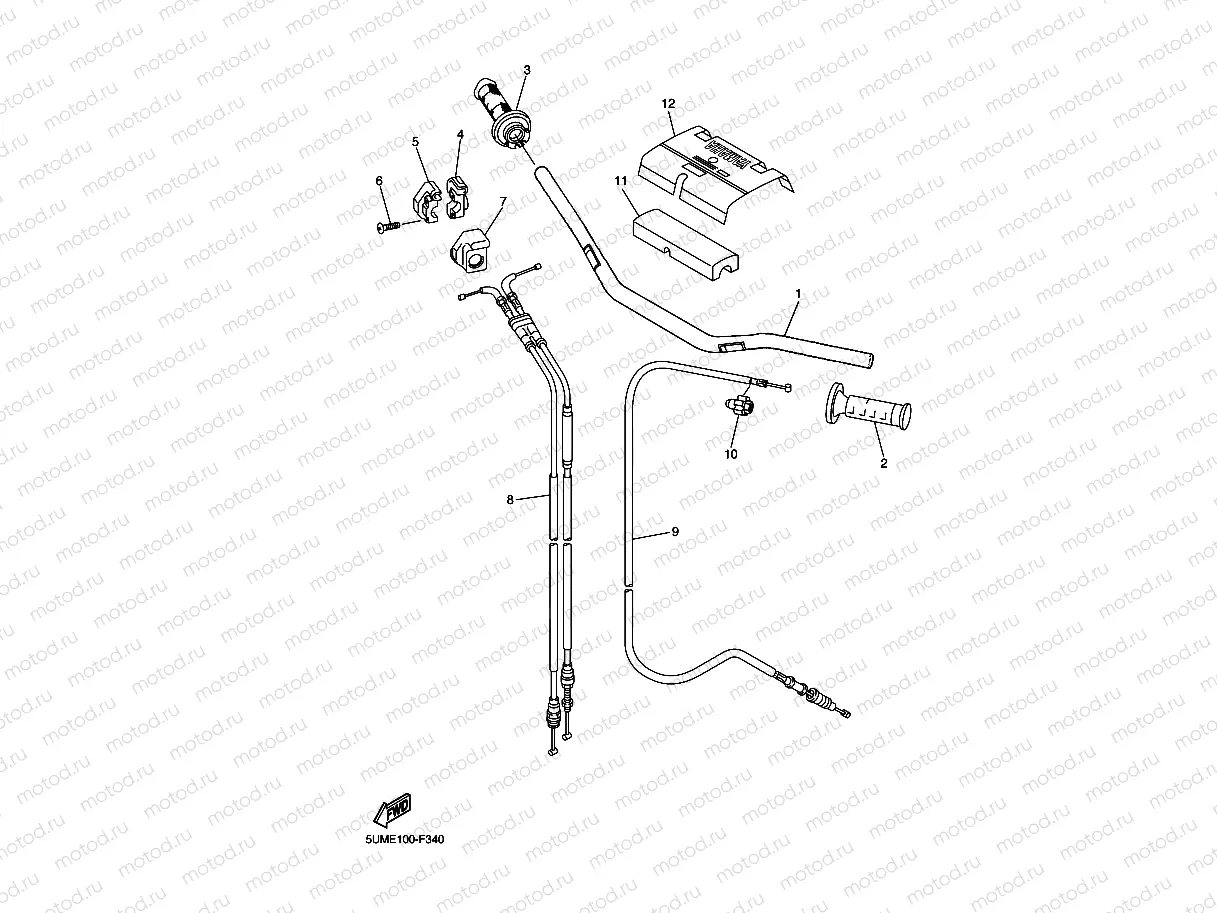 STEERING HANDLE & CABLE